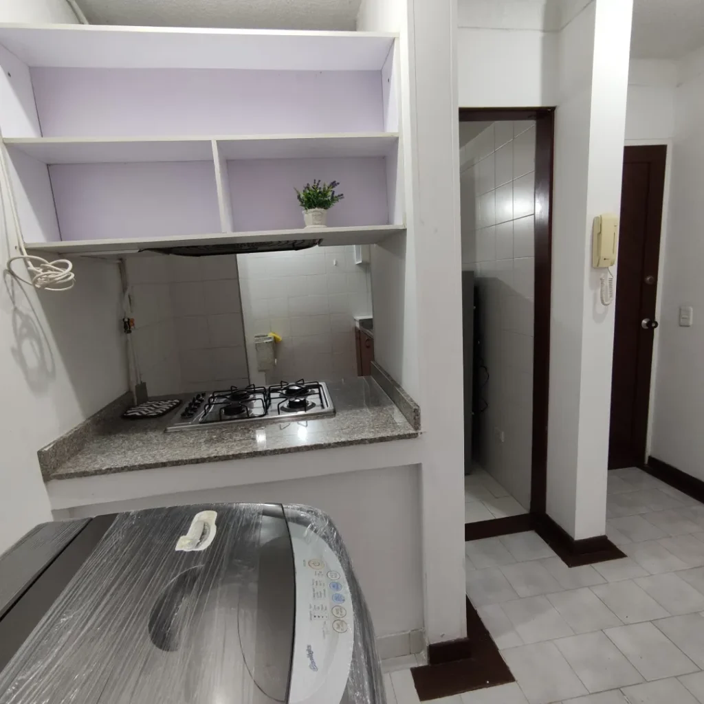 Zona de lavado apartamento amoblado Cali para alquiler por dias
