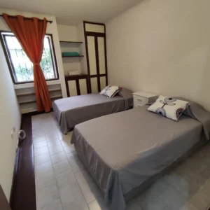 Habitacion auxiliar 2 camas sencillas apartamento amoblado cali sur por dias